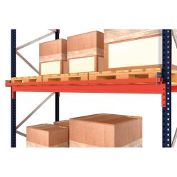 Genomföringsskydd till pallställ L3900 mm. RAL2004 Pure orange - Pallställ