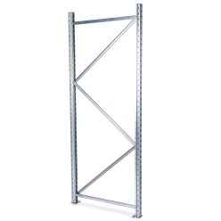 Gavel till lagerhylla H2500 x D0400 mm. Galvaniserad - Gavlar