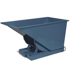 Tippcontainer öppen. 600 L. Blå. RAL5019 Capri blue - 