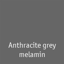 Hyllplan - Antracitgrå melamin. H19 x L1800 x D0800 mm - Hyllor