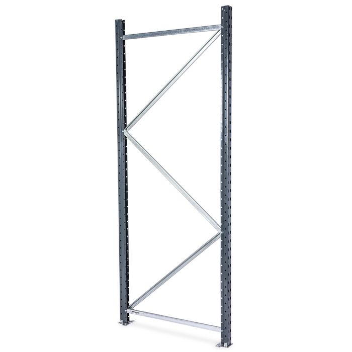 Gavel till lagerhylla H2500 x D1000 mm. RAL7016 Anthracite grey - 